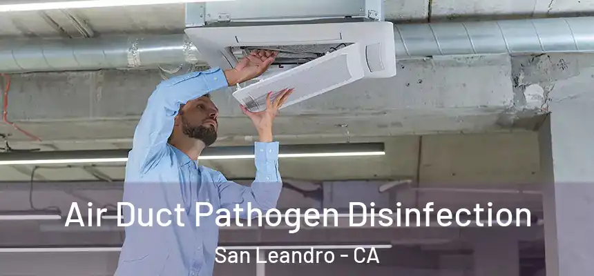 Air Duct Pathogen Disinfection San Leandro - CA